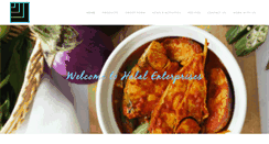 Desktop Screenshot of halal-enterprises.com
